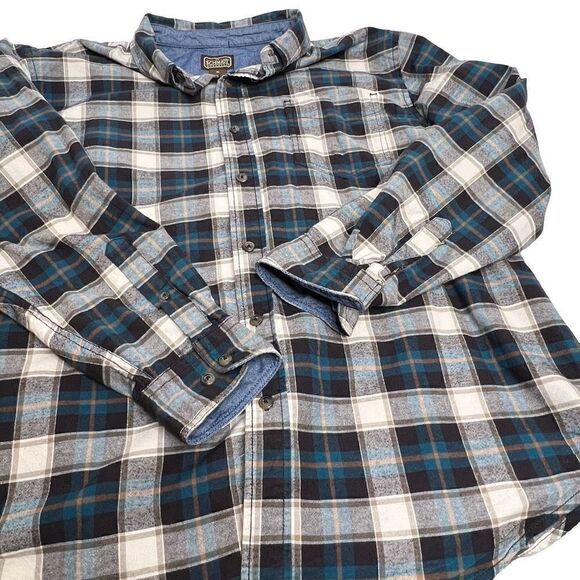 CE Schmidt workwear plaid long sleeve flannel shirt size XL - Picture 7 of 14